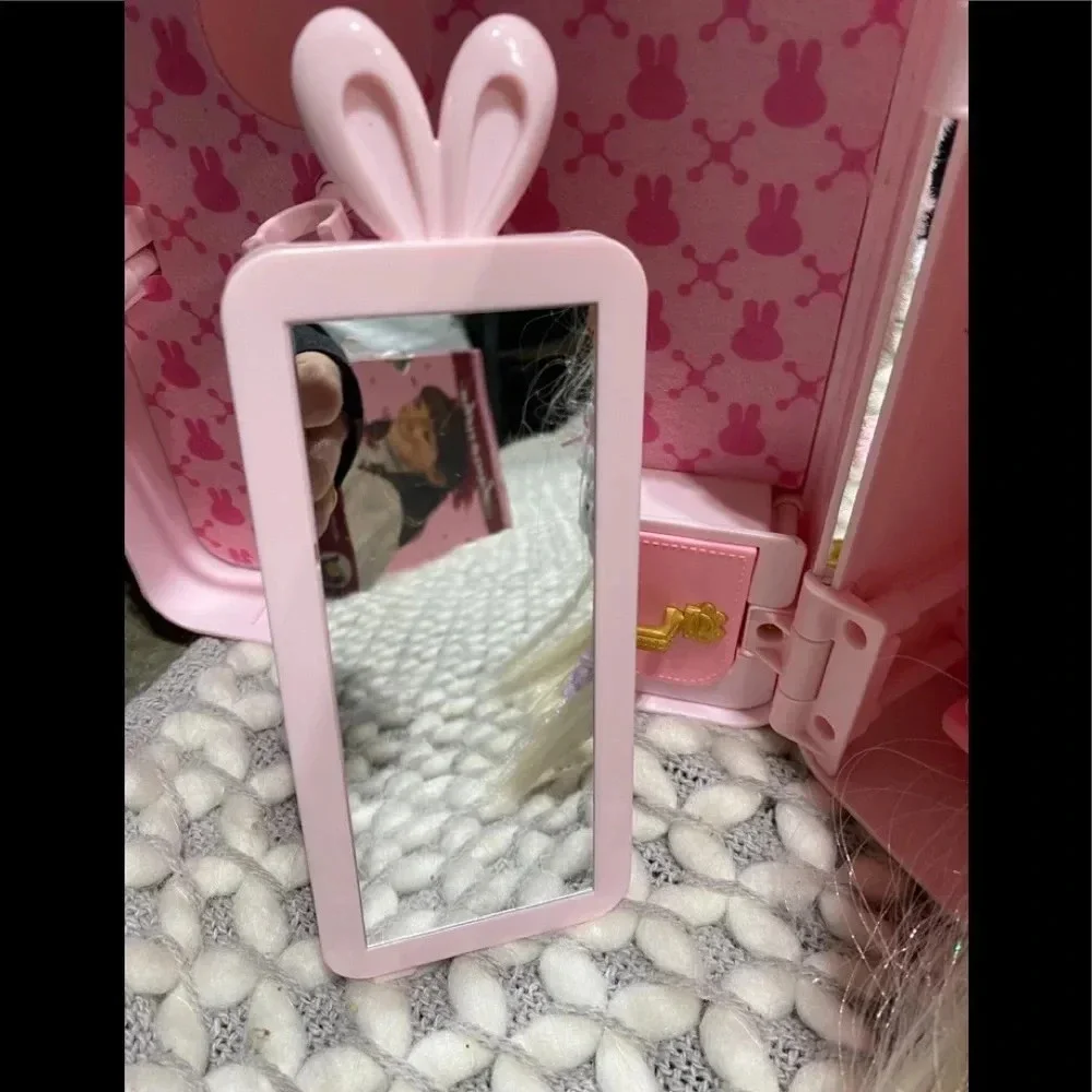 NA!NA!NA! Surprise 3-in-1 Backpack Bedroom Bunny Playset W/Limited Editi…